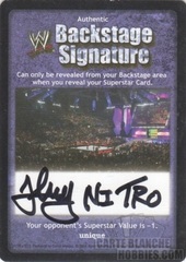 Backstage Signature - Johnny Nitro